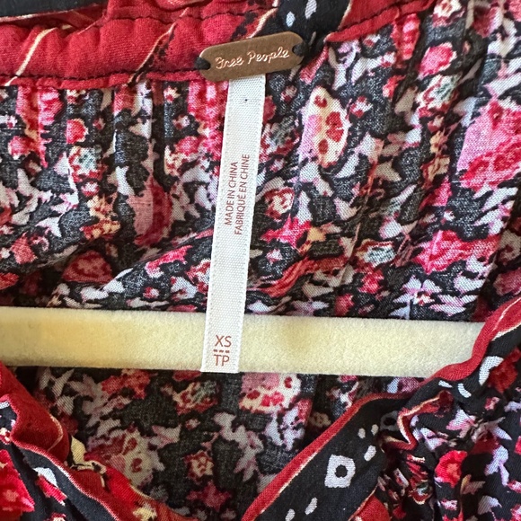 Free People Boho Floral  Happy Feelings Maxi Dress XS - Picture 15 of 17